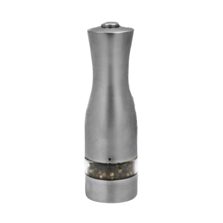 19cm vase shape stainless steel electrical mill, with light