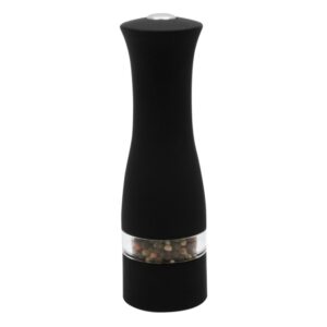 19cm vase shape plastic matte color salt or pepper electric grinder