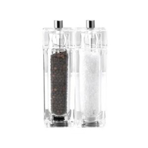 8.5cm/15cm Acrylic Pepper Grinder & Salt Grinder Set