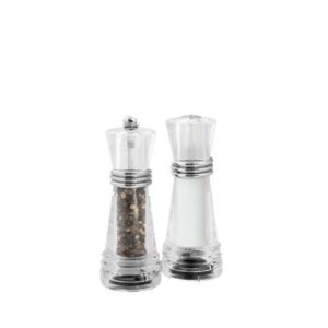 14.5/18/23cm Lighthouse Acrylic peppermill & salt shaker set