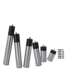 '9/12/18/22/30/40cm tall stainless steel beechwood top peppermill