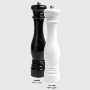 32cm Fion black/white peppermill /salt mill