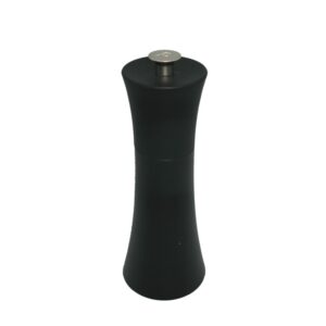 18cm tall vase shape plastic matte salt or pepper grinder