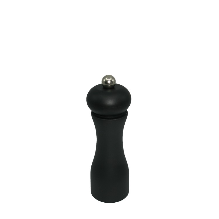 14cm tall slim round shape plastic matte salt or pepper grinder - Image 4