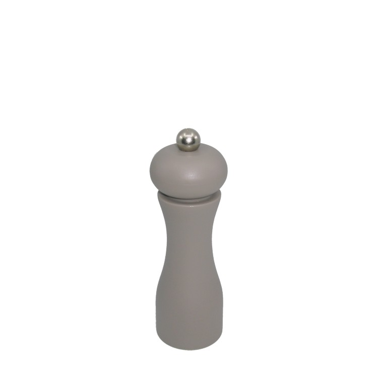 14cm tall slim round shape plastic matte salt or pepper grinder - Image 9