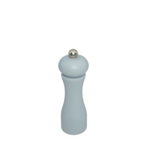 14cm tall slim round shape plastic matte salt or pepper grinder