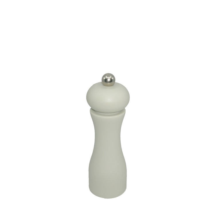 14cm tall slim round shape plastic matte salt or pepper grinder - Image 6