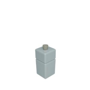 8.5cm square shape plastic matte salt or pepper grinder