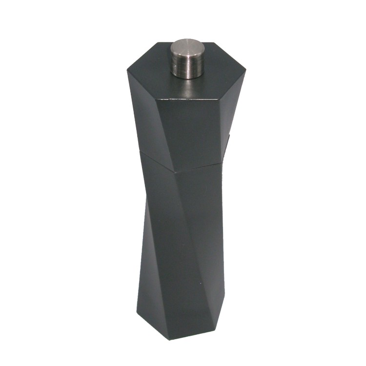 19cm twist shape plastic matte salt or pepper grinder - Image 9