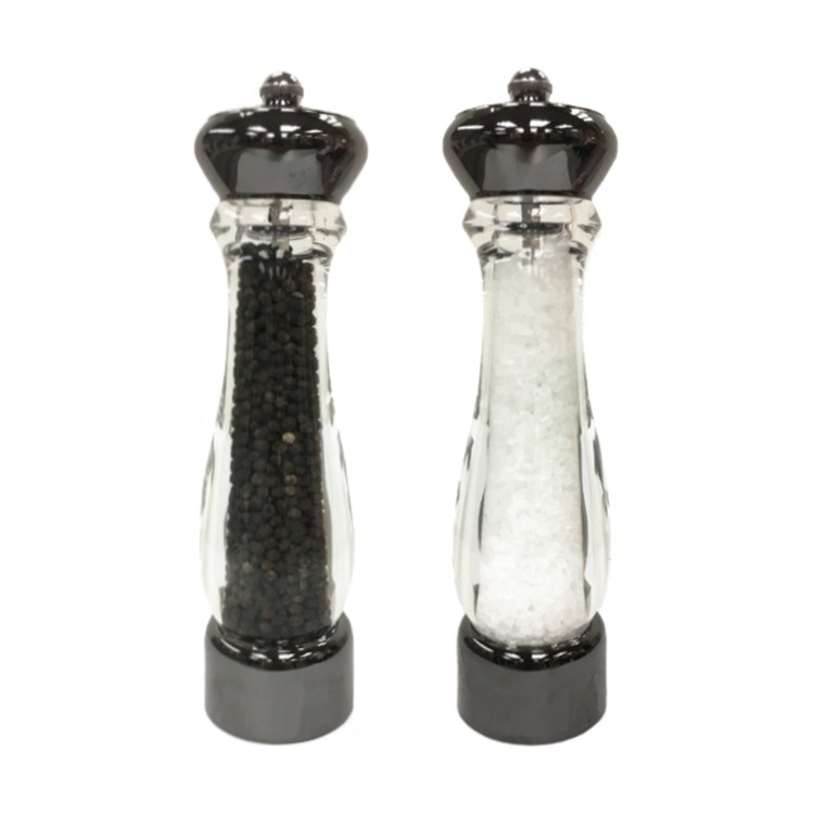 23cm color plated top and bottom peppermill/salt mill - Image 2