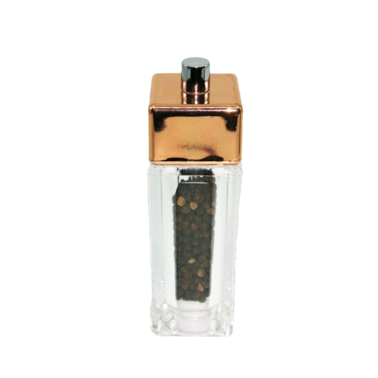 13cm color plated top square peppermill - Image 2