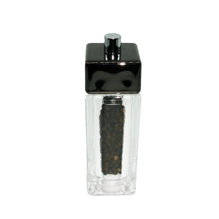 13cm color plated top square peppermill - Image 3