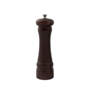 23cm tall Beech Wood Top & Body Pepper Grinder or Salt Grinder