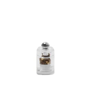 Acrylic Mini Square Round Peppermill/ Salt mill