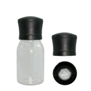 15cm tall 260ml PET body one time use disposable grinder