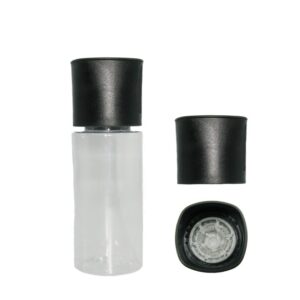 13cm tall 125ml PET body one time use disposable grinder