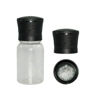 12cm tall 130ml PET body one time use disposable grinder