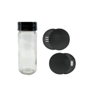 13cm tall 130ml glass body reusable disposable shaker