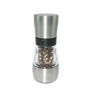 14.5cm stainless steel grind select peppermill (grind at bottom)