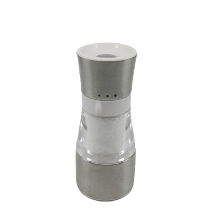 14.5cm stainless steel grind select peppermill/ salt mill, top grinding - Image 2