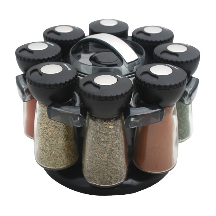 Herb & Spice Carousel with 8 shaker jars
